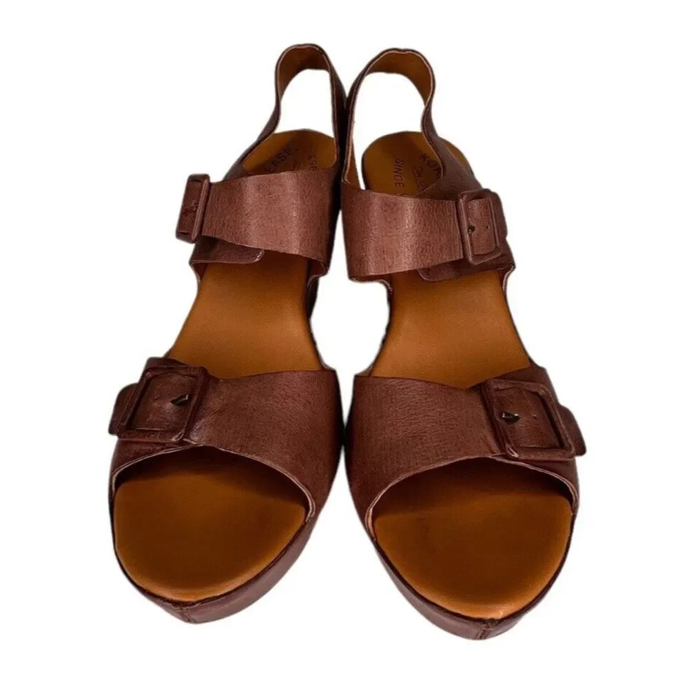 Korkease Womens Susie Sandals‎ Brown Size 10